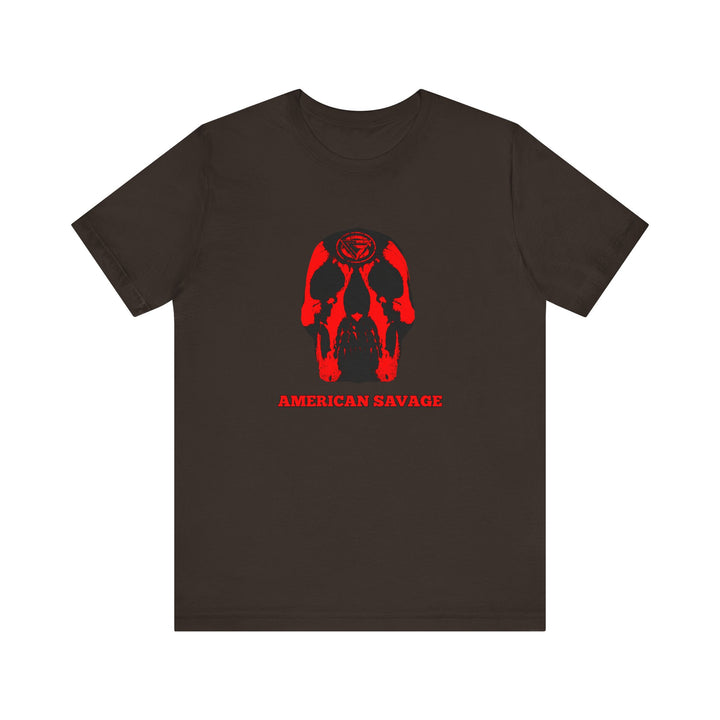 SKULLATOR RED BLACK /AMERICAN SAVAGE