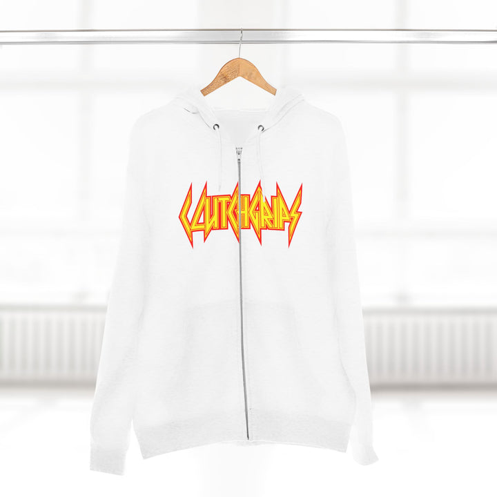 CG SGL SKULL BELL RED GOLD /LIFT OR DIE ZIP UP