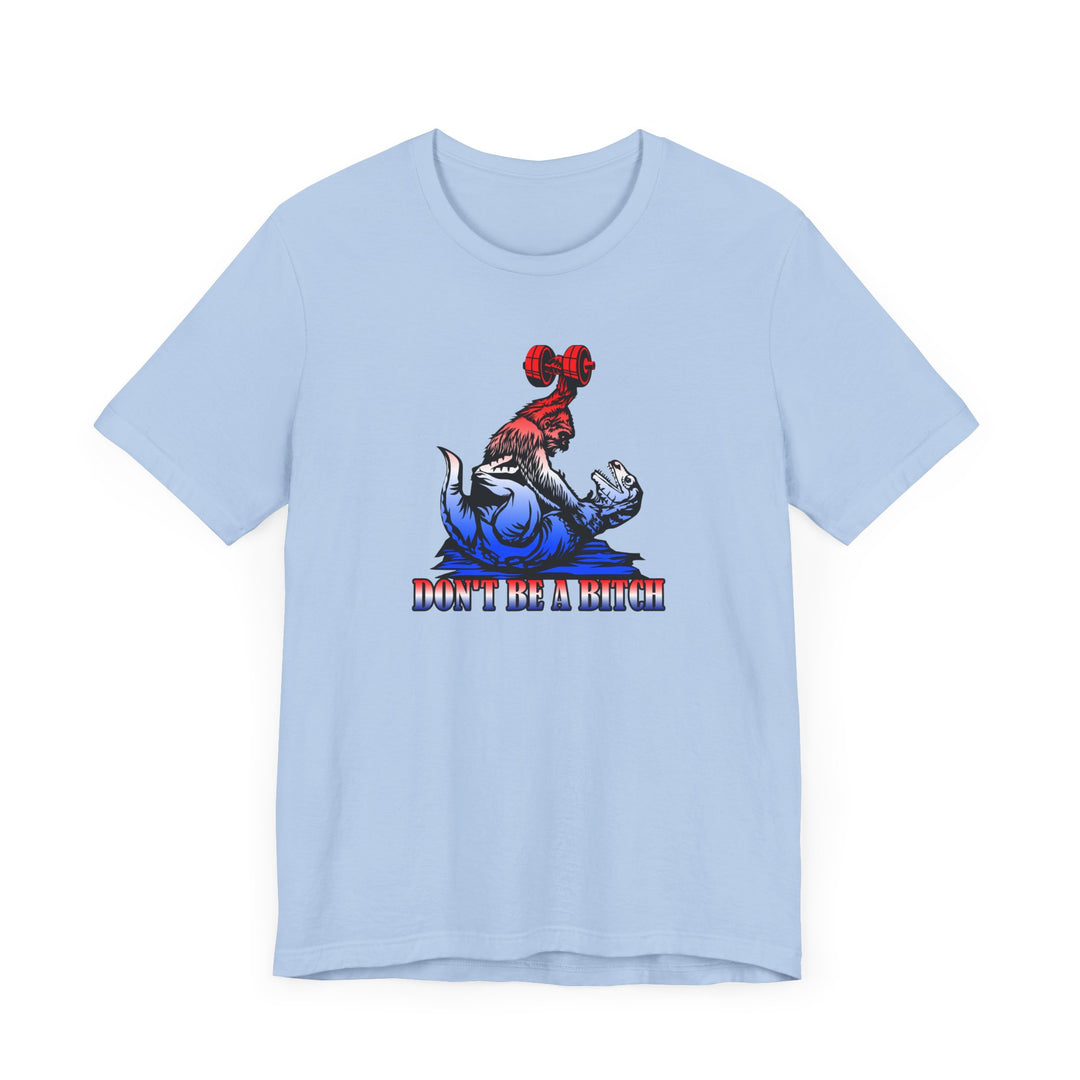 CG APE VS ZILLA RED WHITE BLUE /DONT BE A BITCH