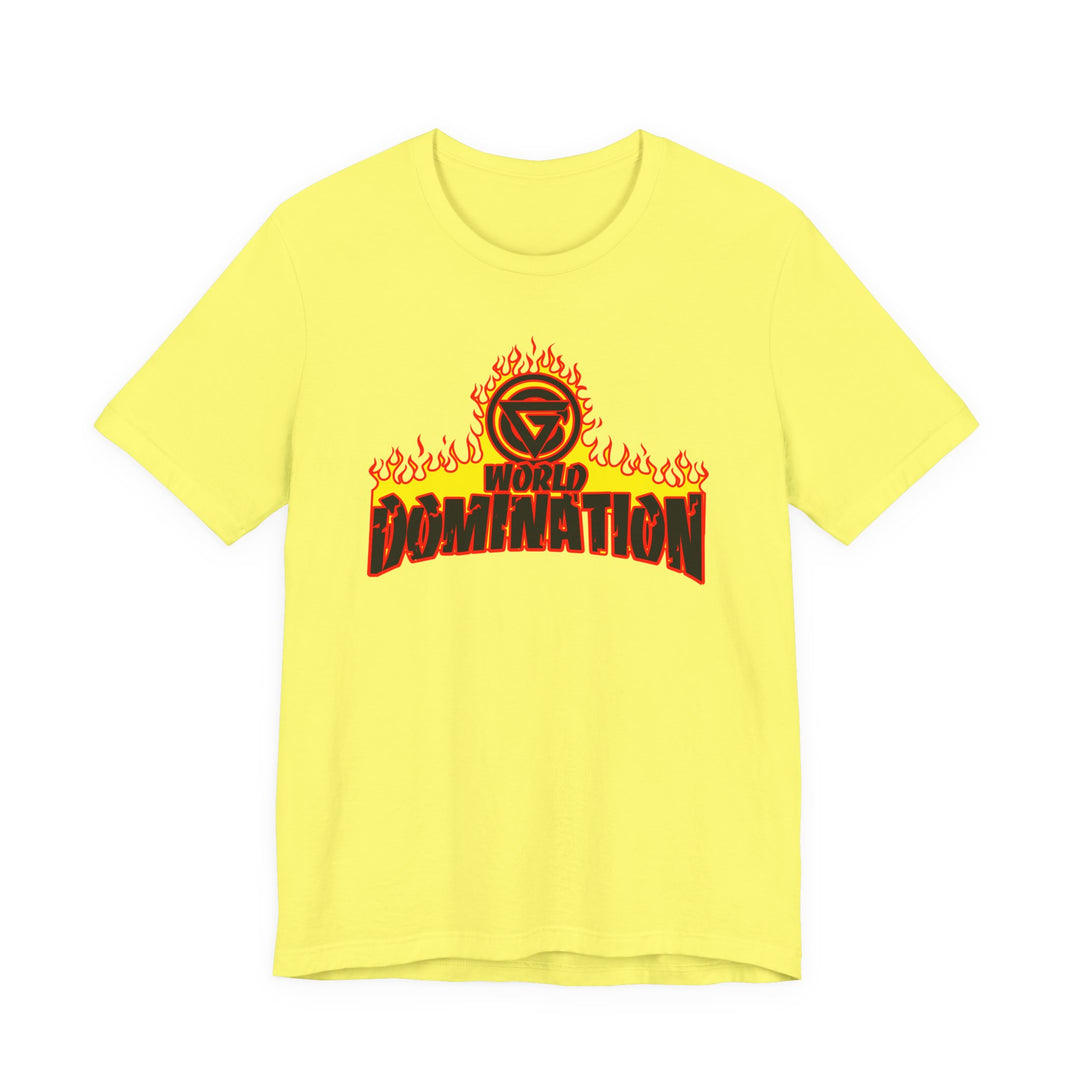 CG RED BLACK YELLOW WORLD DOMINATION