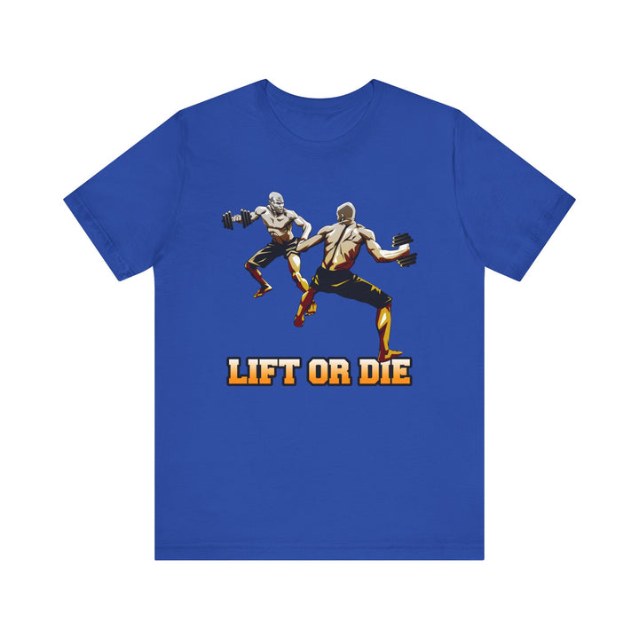 CG ORANGE WHITE  MAN VS MAN /LIFT OR DIE