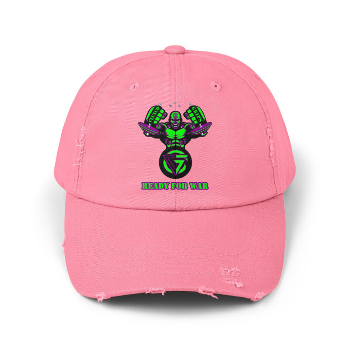 MAD MAC SNAP BAR BREAKER PURPLE GREEN /READY FOR WAR CAP