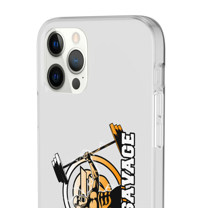 SPARTAN LIFT ORANGE WHITE PHONE CASE/STAY SAVAGE