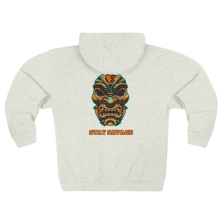 SAMURAI MAC AQUA ORANGE /STAY SAVAGE ZIP UP