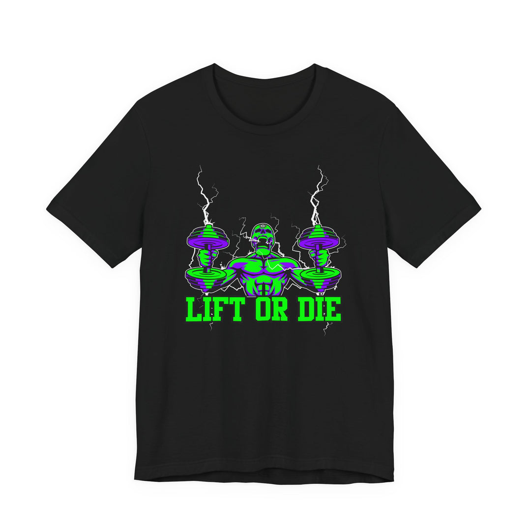 RIDE THE LIGHTNING PURPLE GREEN /LIFT OR DIE