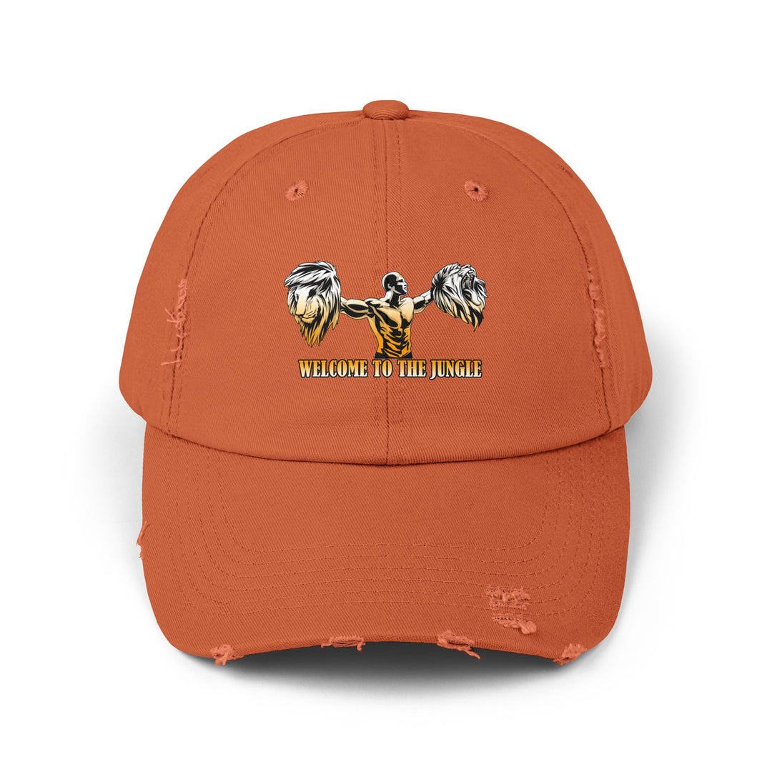 CG BEAST MASTER ORANGE WHITE FADE /WELCOME TO THE JUNGLE CAP