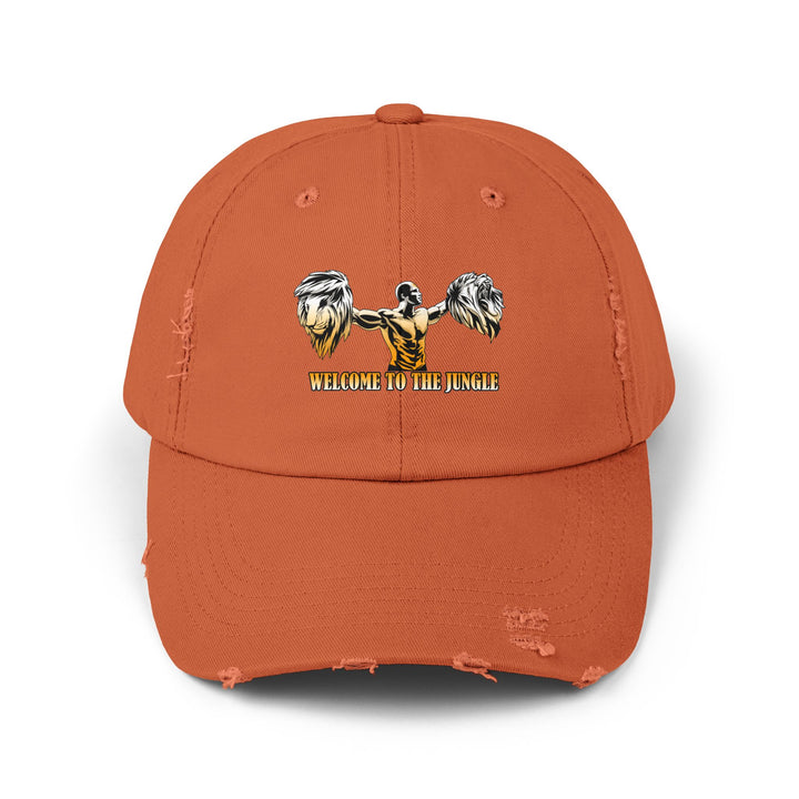 CG BEAST MASTER ORANGE WHITE FADE /WELCOME TO THE JUNGLE CAP