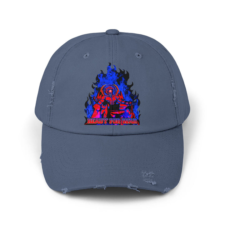 MAC FINAL BOSS FIRE CHAIR RED BLUE /READY FOR WAR CAP