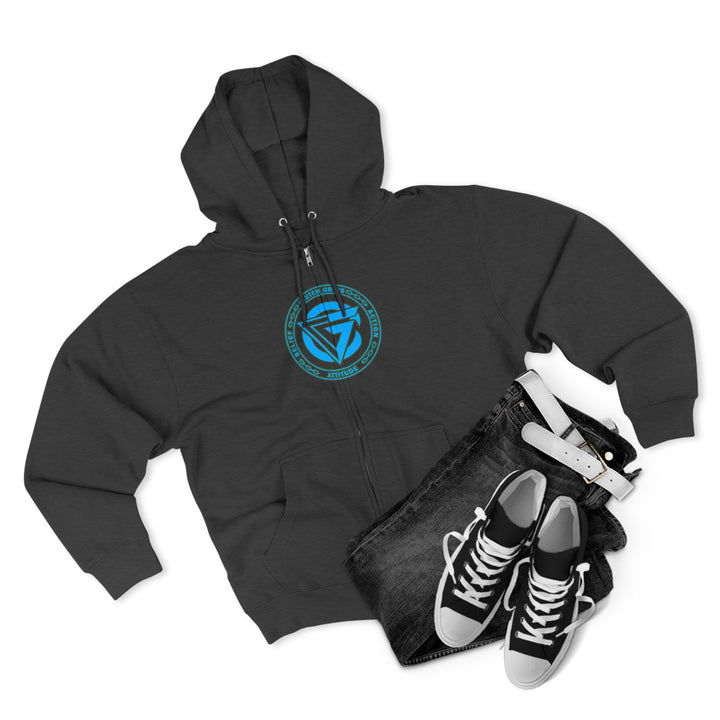 MAC VS SNAKE BLUE/READY FOR WAR ZIP UP