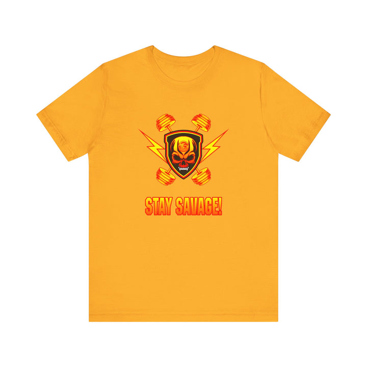 SKULLATOR DBL BELL ORANGE GOLD /STAY SAVAGE