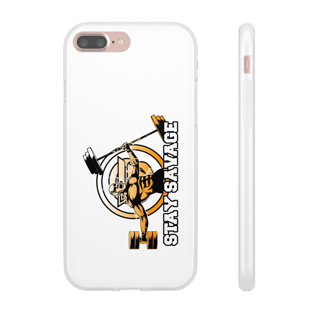 SPARTAN LIFT ORANGE WHITE PHONE CASE/STAY SAVAGE