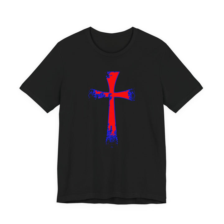 CG CRUSADER FAITH SHIRT RED BLUE