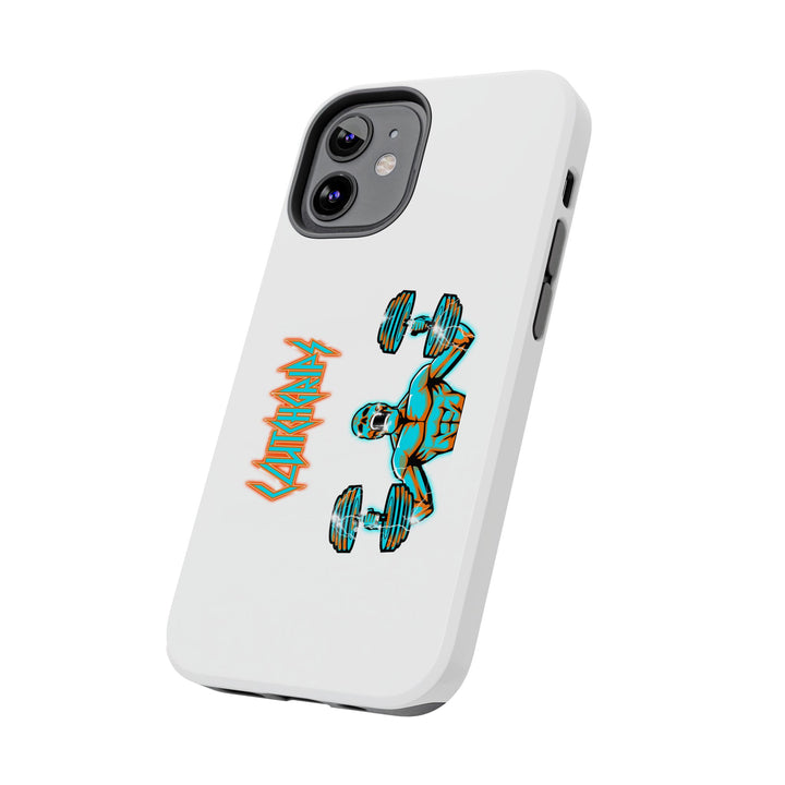 RIDE THE LIGHTNING MIAMI COLORS AQUA ORANGE PHONE CASE/CLUTCHGRIPS