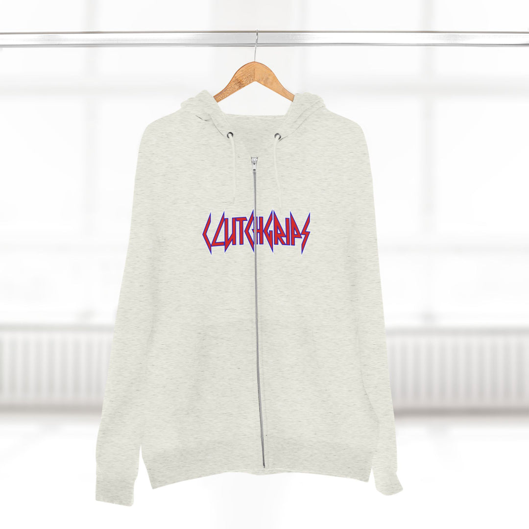 CG MAC JUMP RED WHITE BLUE /THINK DO BECOME ZIP UP