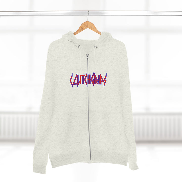 CG MAC JUMP RED WHITE BLUE /THINK DO BECOME ZIP UP