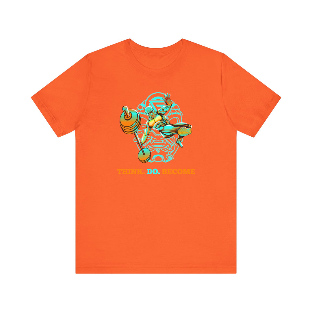 MAC-JUMP MIAMI AQUA ORANGE MASK/THINK DO BECOME