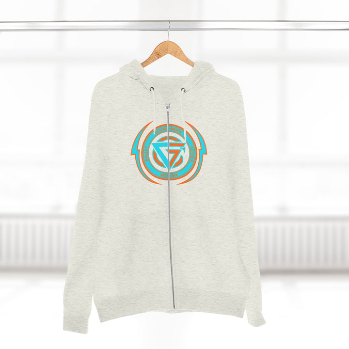 CG BIG MAC CHIEF AQUA ORANGE/READY FOR WAR ZIP UP