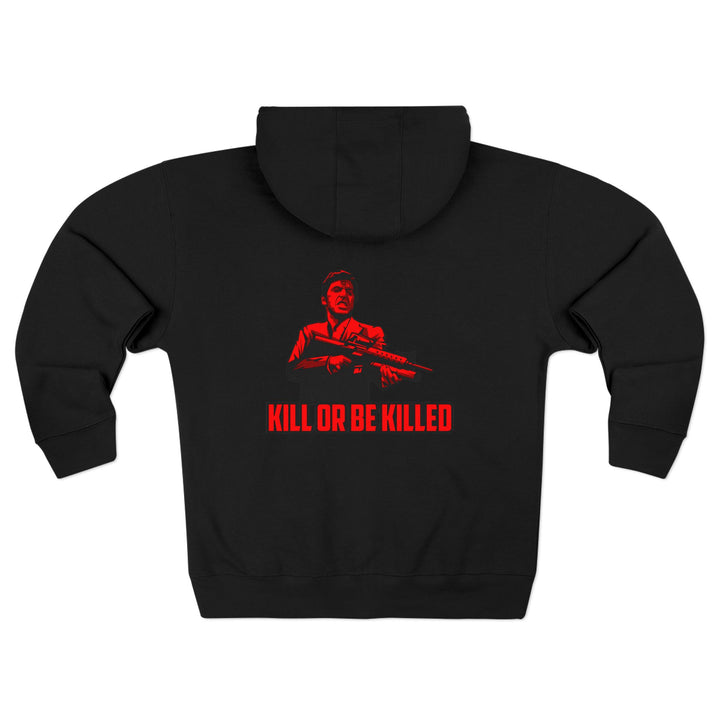 CG FINAL BOSS RED/KILL OR BE KILLED ZIP UP