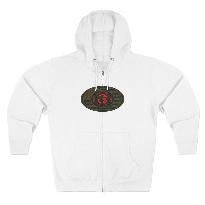 CG SKULL BANDIT FOREST CAMO/I AM THE ONE ZIP UP