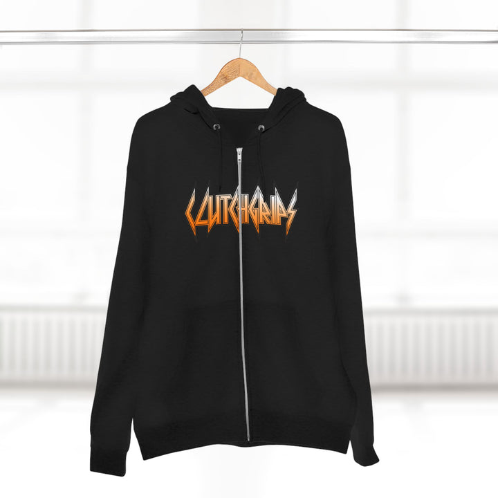 CG WOMAN REBELLORANGE WHITE FADE /AMERICAN SAVAGE ZIP UP