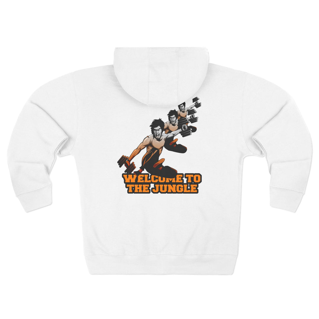CG LIFT KICK ORANGE WHITE FADE/WELCOME TO THE JUNGLE ZIP UP