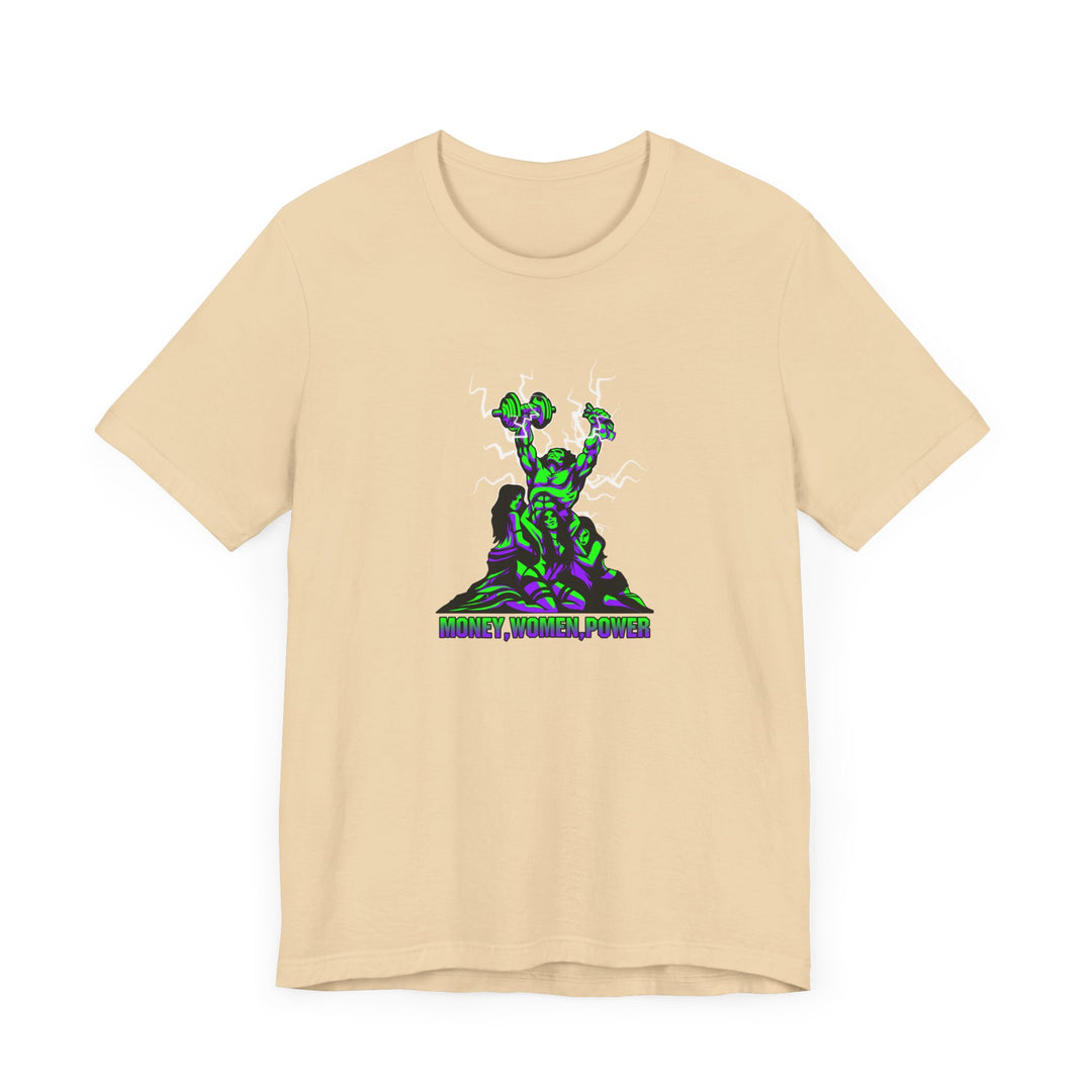 CG CONFIDENCE MAN PURPLE GREEN/MONEY WOMEN POWER