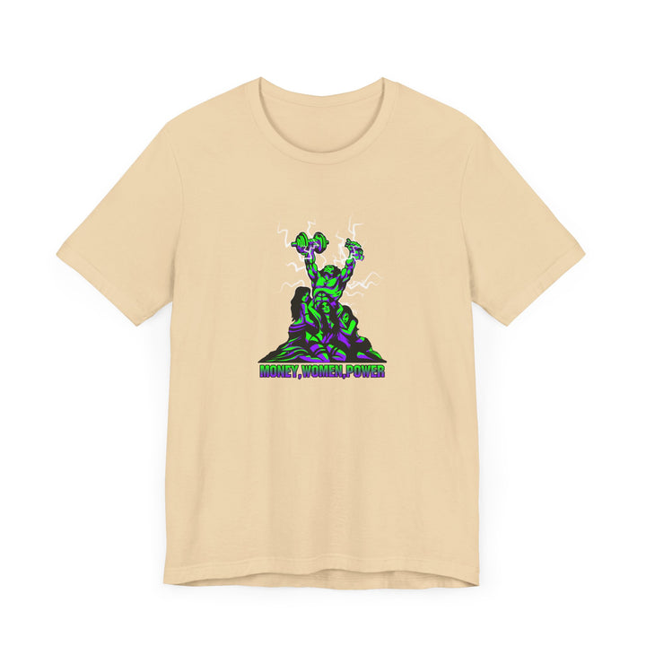 CG CONFIDENCE MAN PURPLE GREEN/MONEY WOMEN POWER