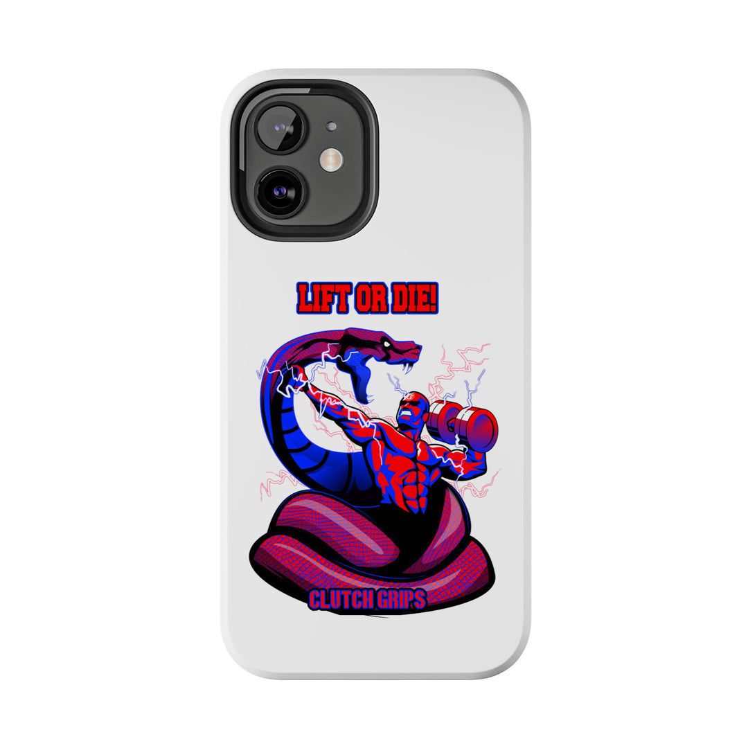 MAC VS SNAKE PHONE CASE RED BLUE /LIFT OR DIE