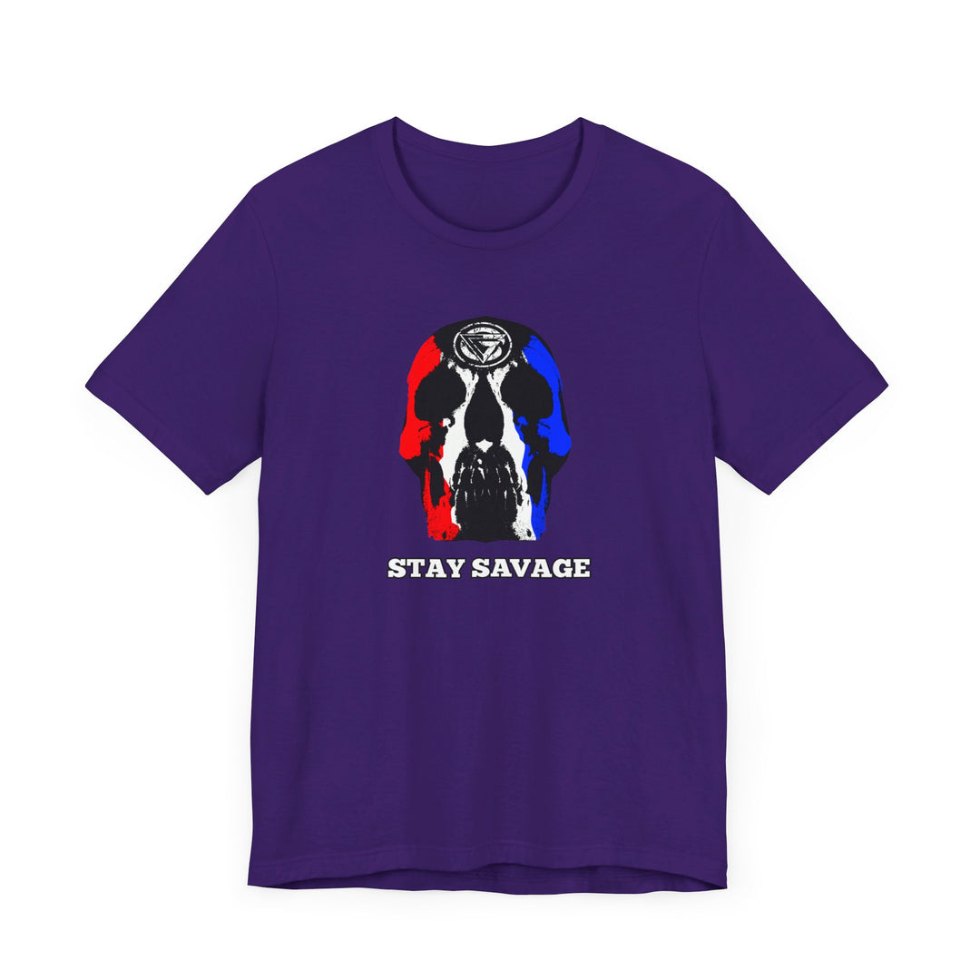 SKULLATOR RED WHITE BLUE /STAY SAVAGE