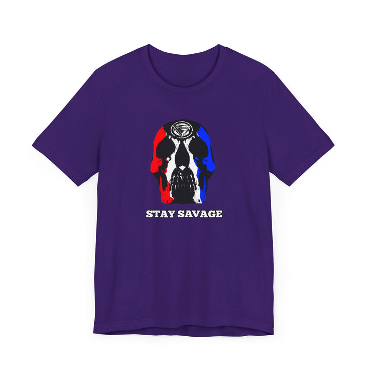 SKULLATOR RED WHITE BLUE /STAY SAVAGE