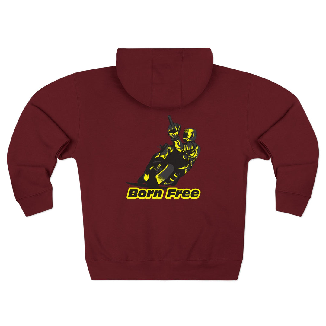 CG Z RIDER BLACK YELLOW/BORN FREE ZIP UP