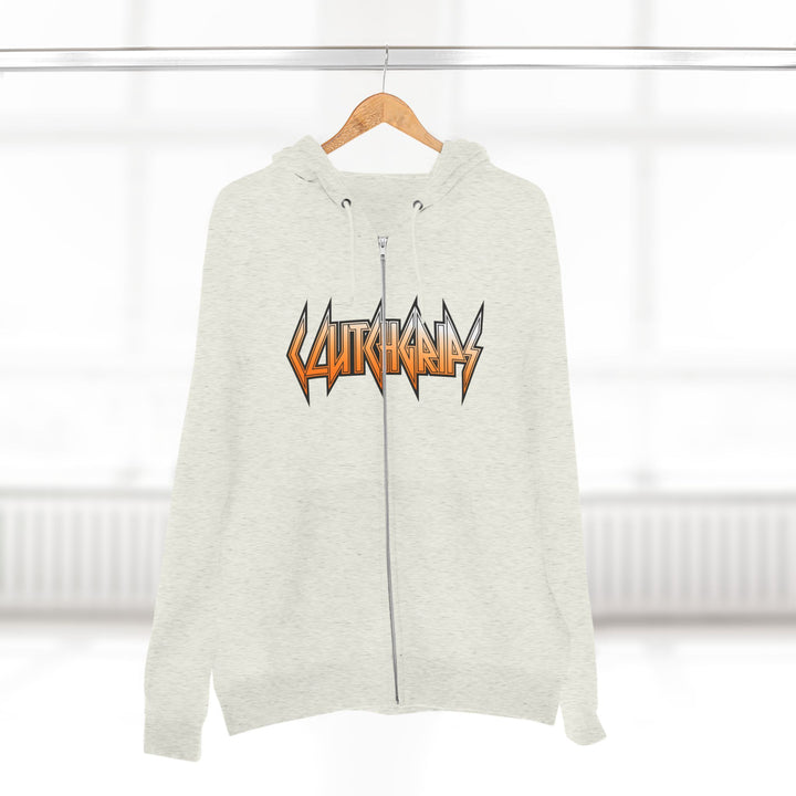 CG A AMERICAN WARRIORS ORANGE WHITE FADE /AMERICAN SAVAGE ZIP UP