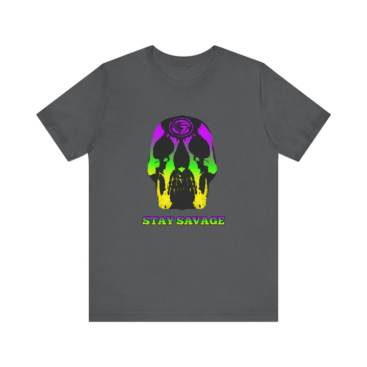 SKULLATOR YELLOW GREEN PURPLE /STAY SAVAGE