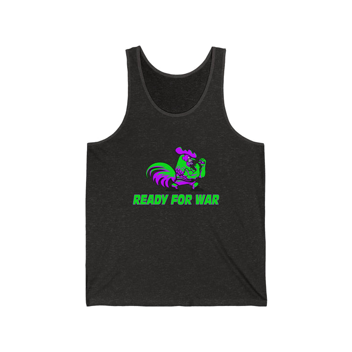 ANGRY ROOSTER PURPLE GREEN/READY FOR WAR