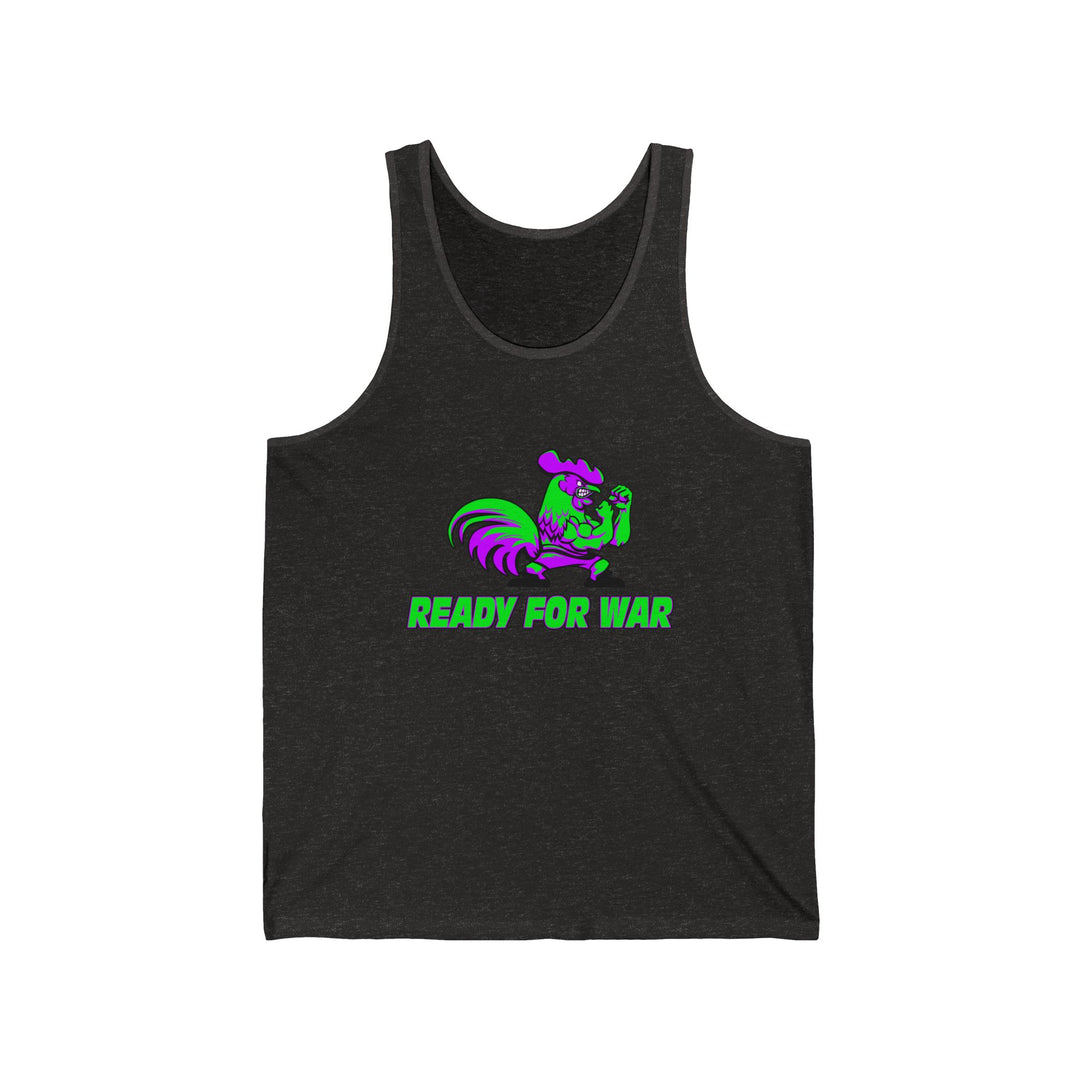 ANGRY ROOSTER PURPLE GREEN/READY FOR WAR