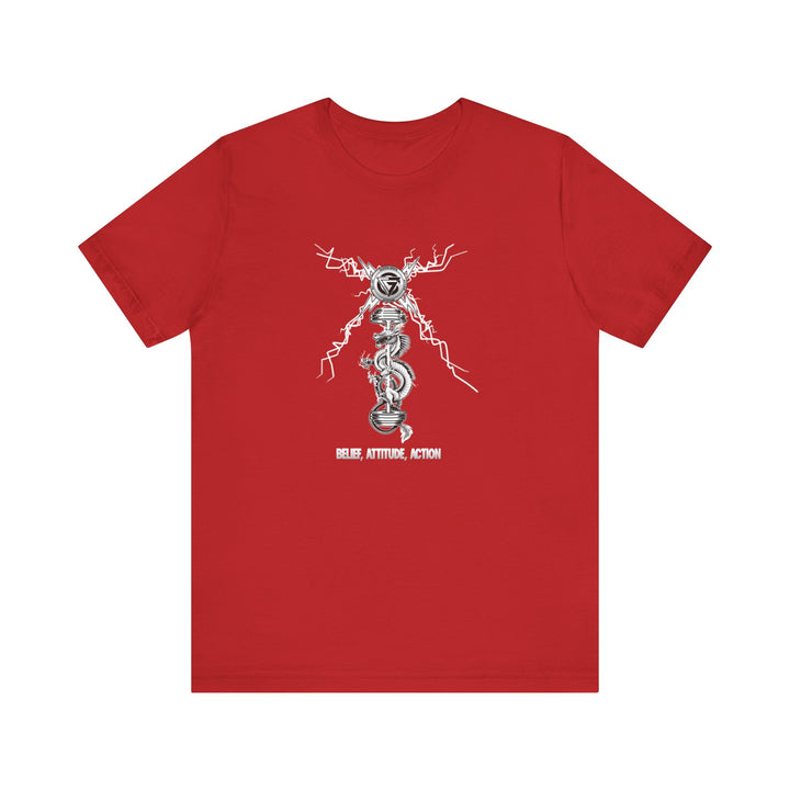 BARBELL DRAGON SILVER