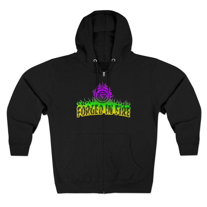 CG LIGHTNING KING YELLOW GREEN PURPLE /STAY SAVAGE ZIP UP