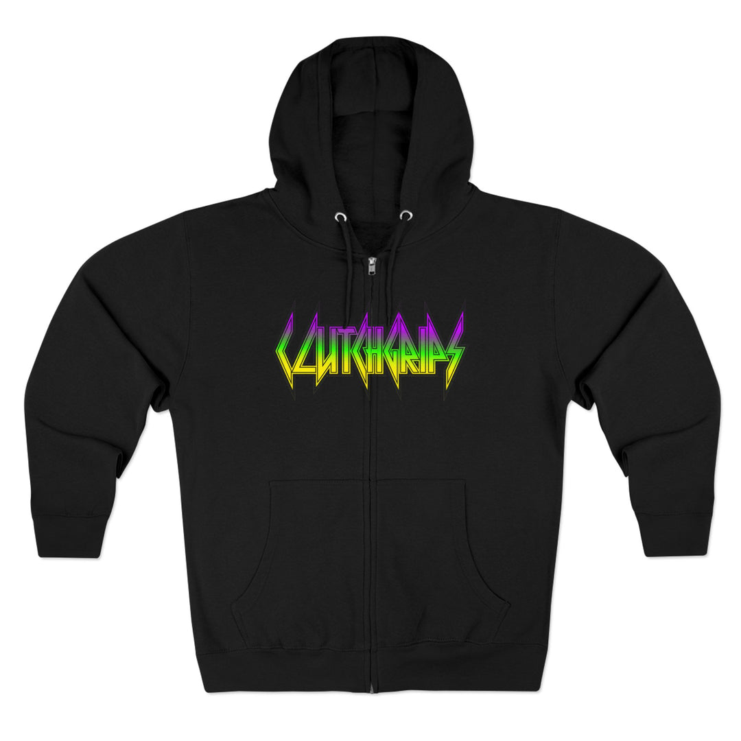 CG LIGHTNING KING YELLOW GREEN PURPLE /LIFT OR DIE ZIP UP