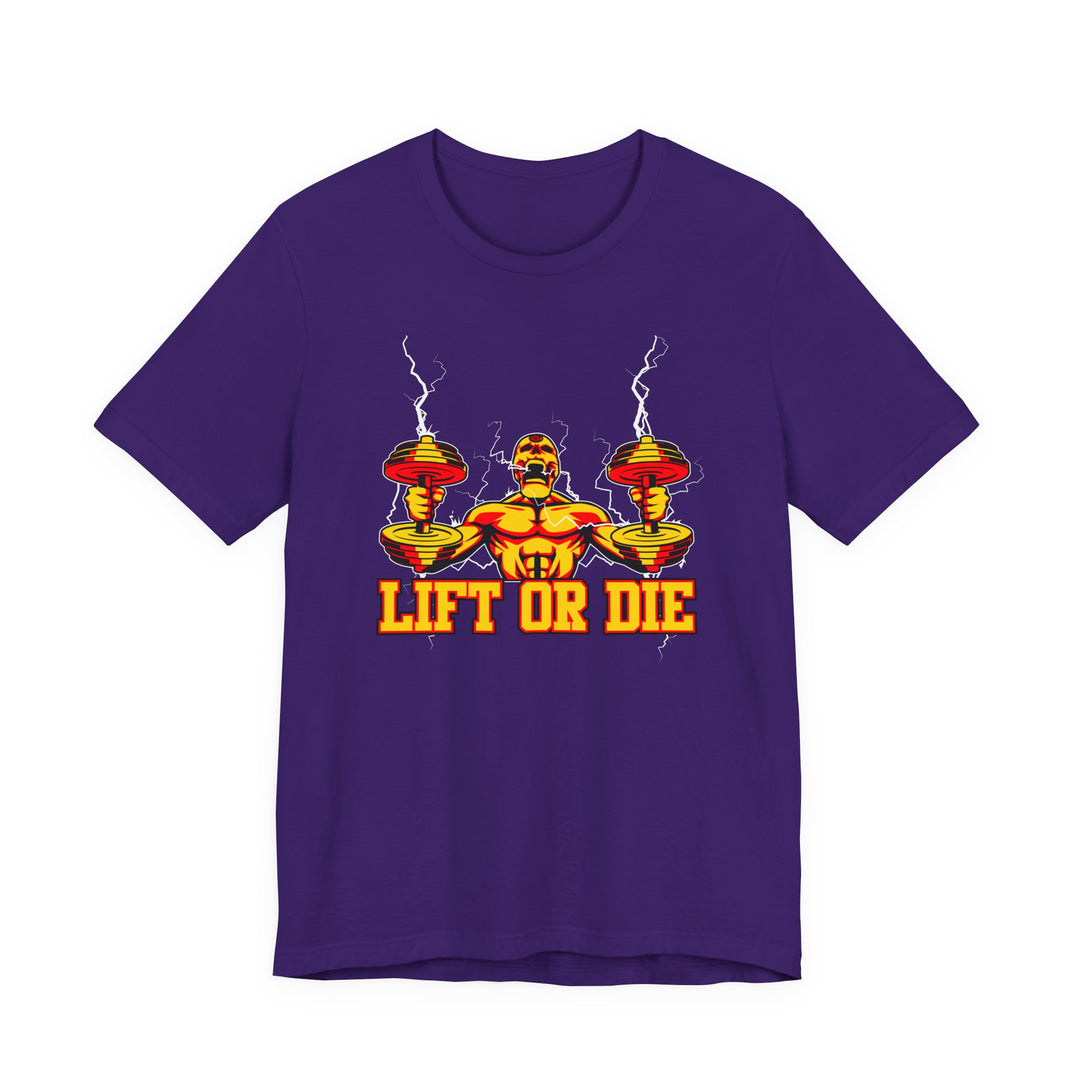 RIDE THE LIGHTNING RED GOLD /LIFT OR DIE
