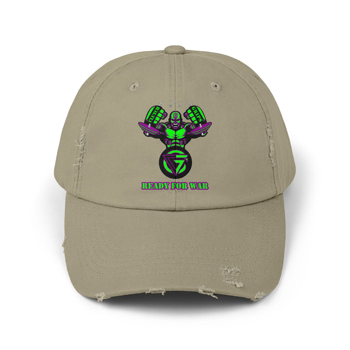 MAD MAC SNAP BAR BREAKER PURPLE GREEN /READY FOR WAR CAP