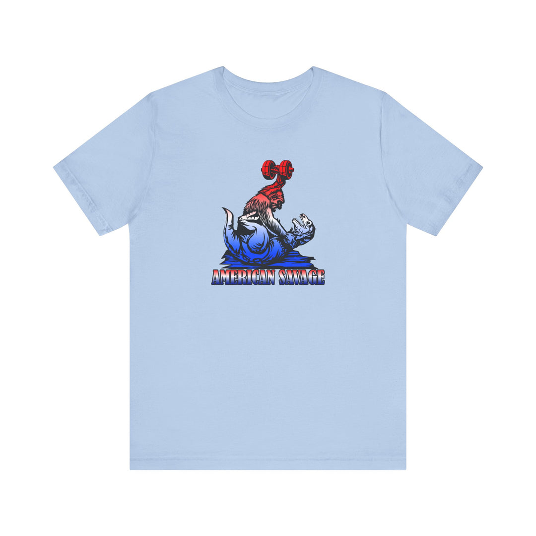 CG APE VS ZILLA RED WHITE BLUE /AMERICAN SAVAGE