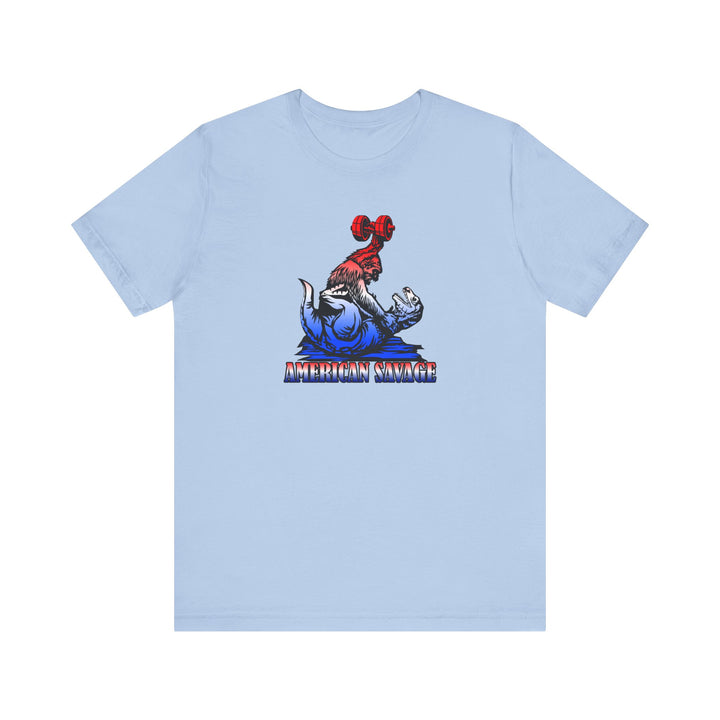 CG APE VS ZILLA RED WHITE BLUE /AMERICAN SAVAGE