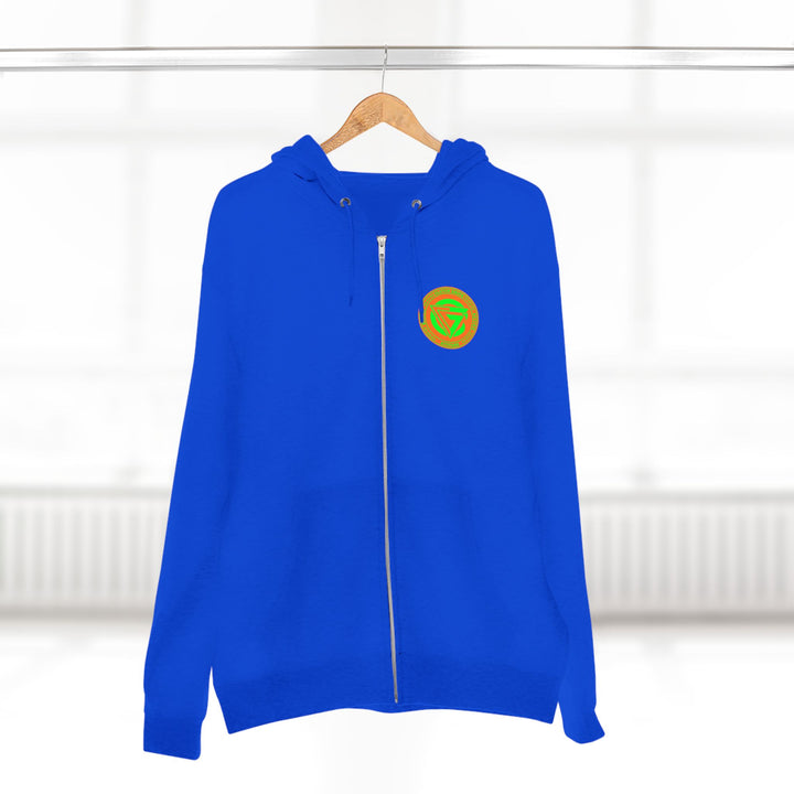 CG DRAGON BELL LIGHTNING ORANGE GREEN/BELEIF ATTITUDE ACTION ZIP UP