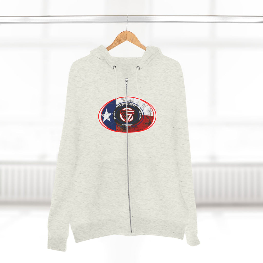 CG SKULL RED WHITE BLUE/STAY SAVAGE ZIP UP