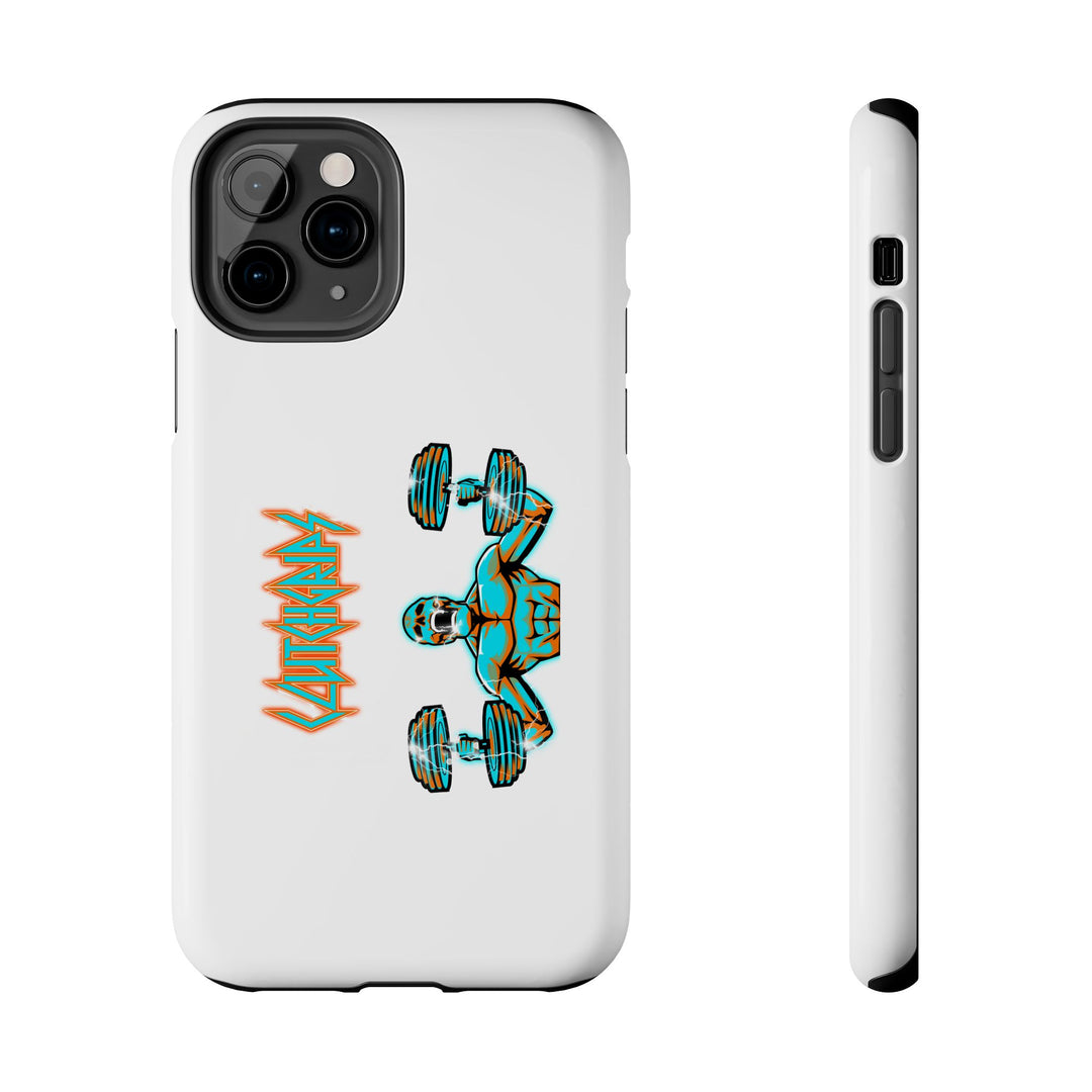 RIDE THE LIGHTNING MIAMI COLORS AQUA ORANGE PHONE CASE/CLUTCHGRIPS
