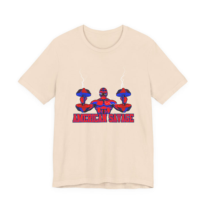 RIDE THE LIGHTNING RED BLUE  /AMERICAN SAVAGE