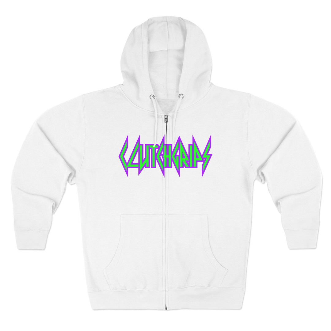 CG SKULLATOR PURPLE GREEN /CLUTCH GRIPS ZIP UP