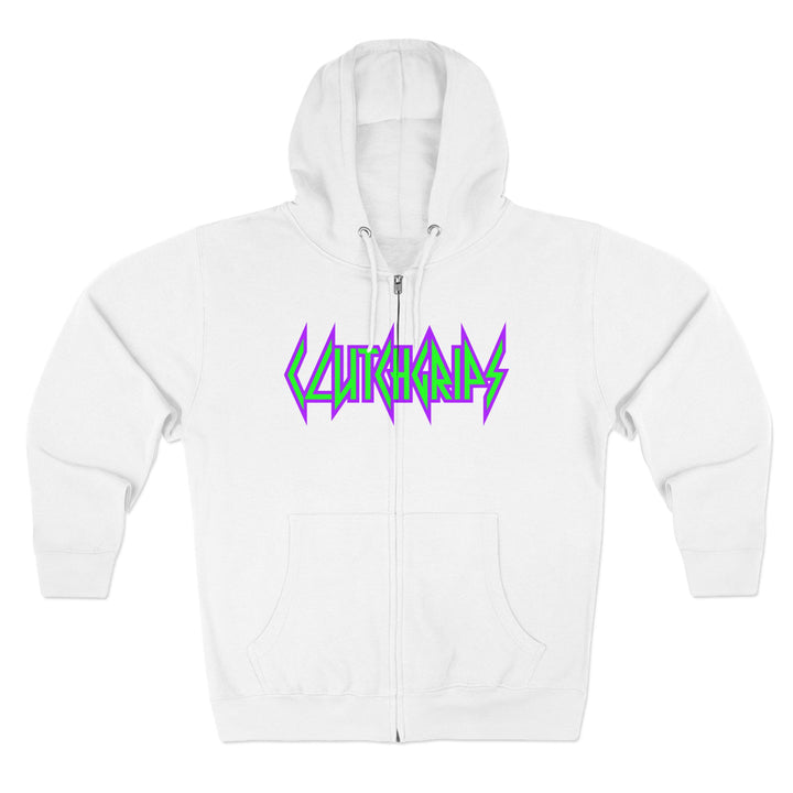 CG SKULLATOR PURPLE GREEN /CLUTCH GRIPS ZIP UP