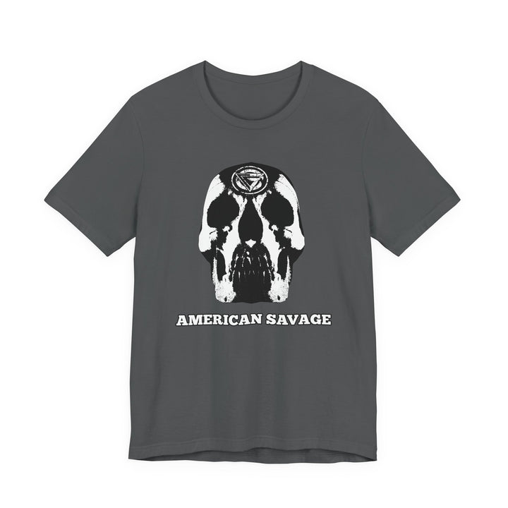 SKULLATOR WHITE BLACK /AMERICAN SAVAGE