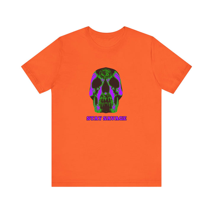 SKULLATOR PURPLE GREEN  /STAY SAVAGE